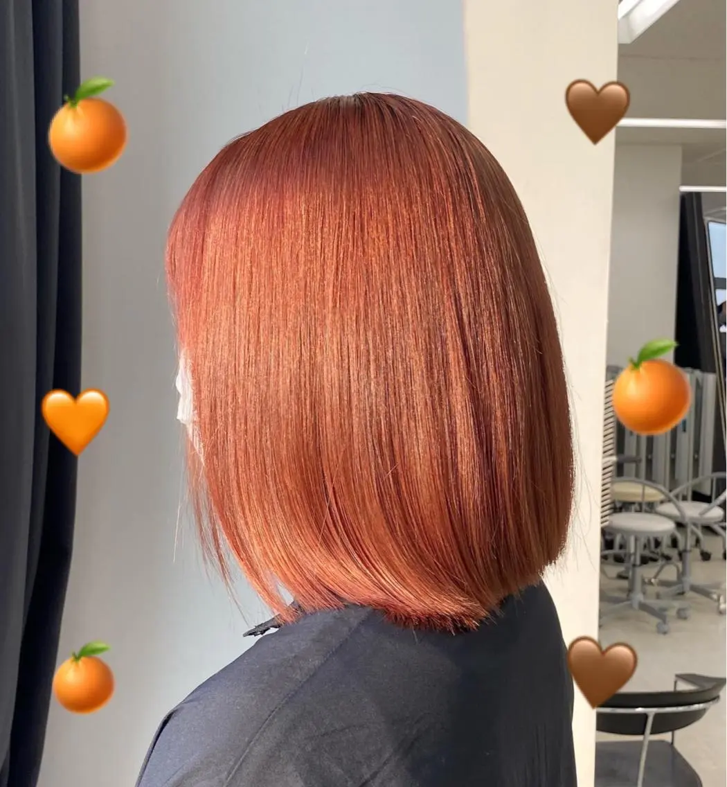 ミディアム カラー 🖤韓国艶髪 RINA🖤のヘアスタイル