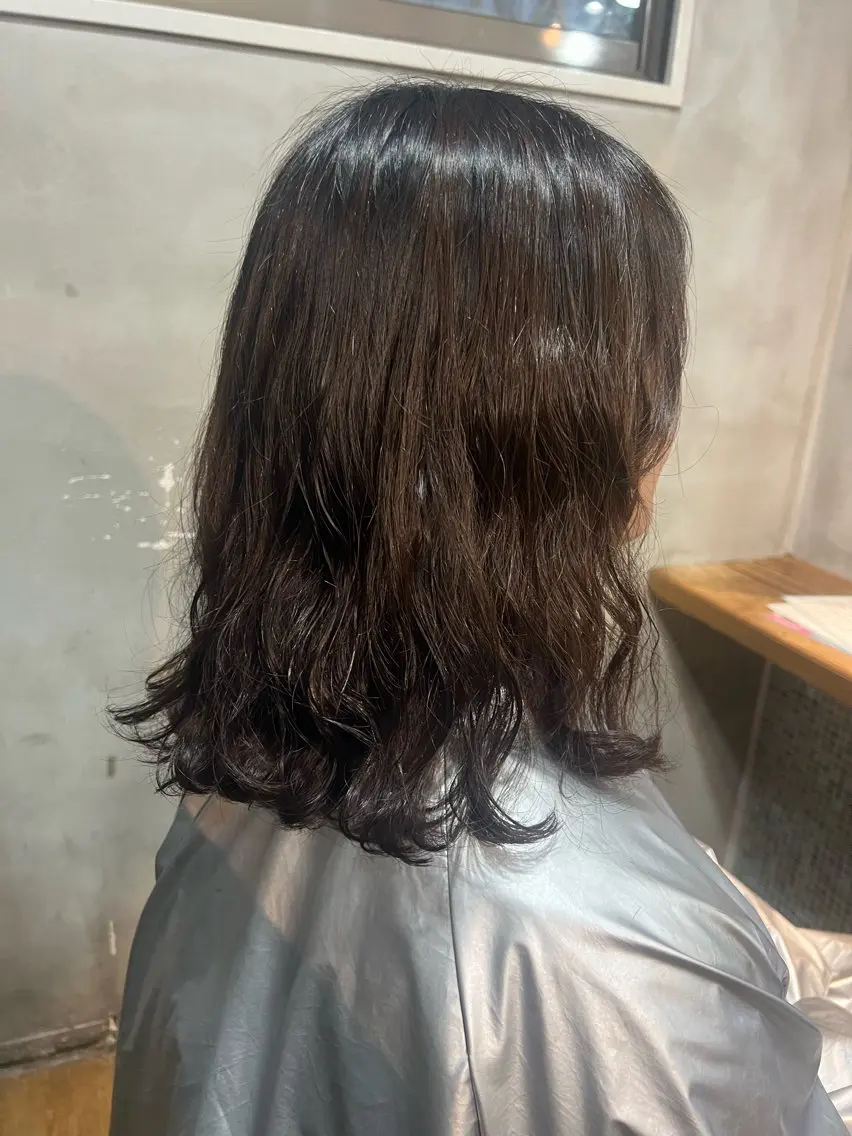 💜カット＋デジタルパーマ＋ベーストリートメント💜の写真