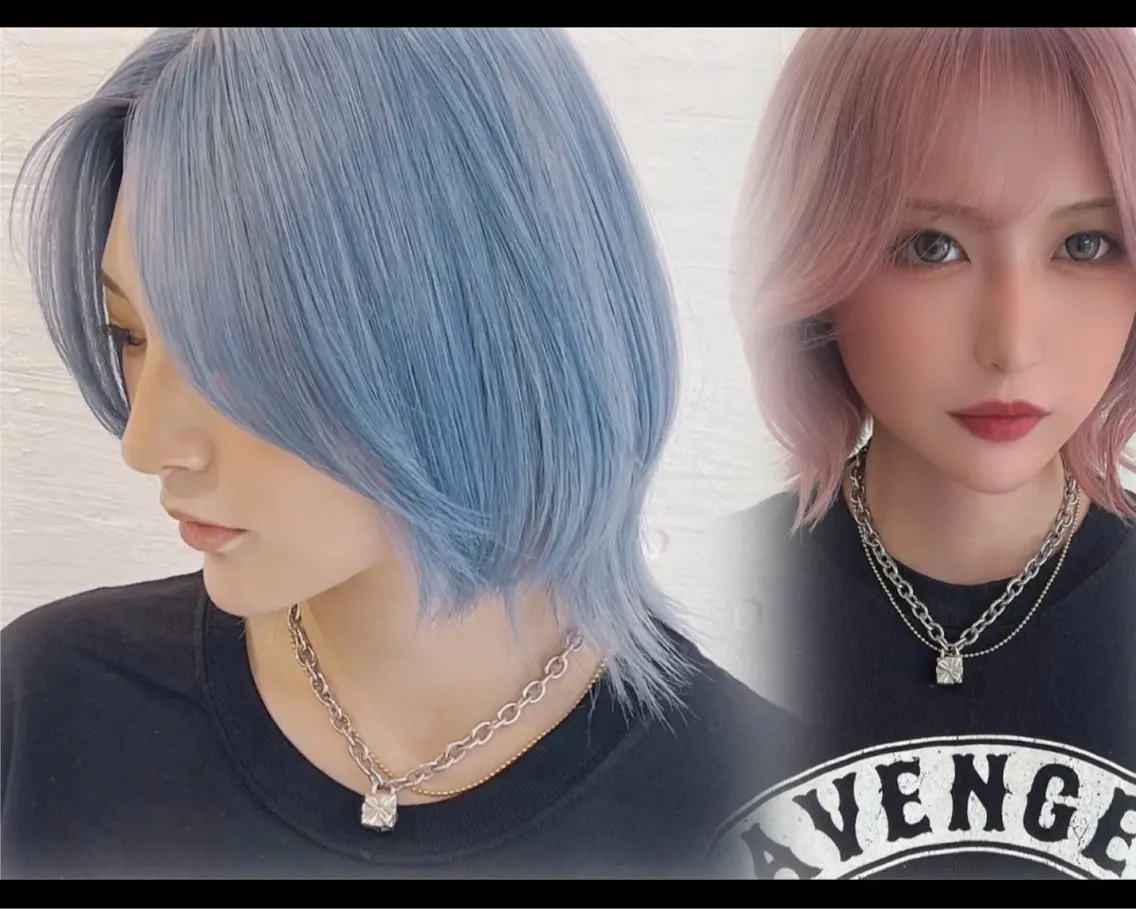 ショート カラー メンズ メンズブリーチ メンズハイトーン ブリーチ デザインカラー ハイトーンカラー 冨永 雄大のヘアスタイル