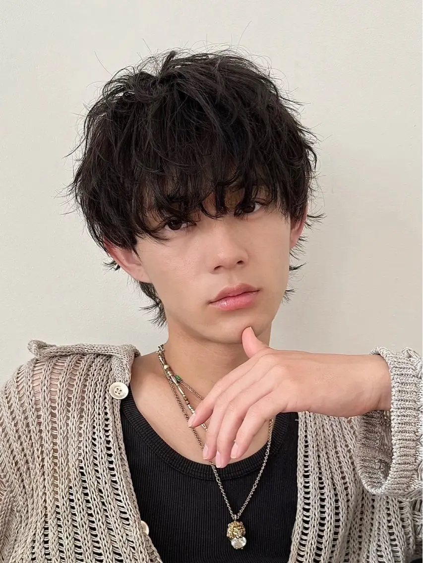 ショート メンズ カット コトミ【メンズ】 【曲がる縮毛矯正】のヘアスタイル