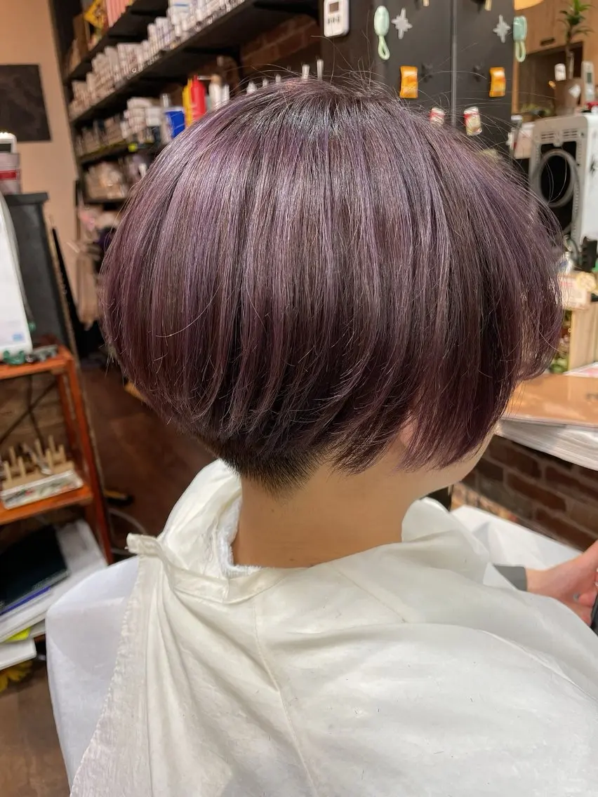 🍎フルブリーチ（リタッチも可）＋全体カラー＋トリートメント🔸お支払い現金のみの写真