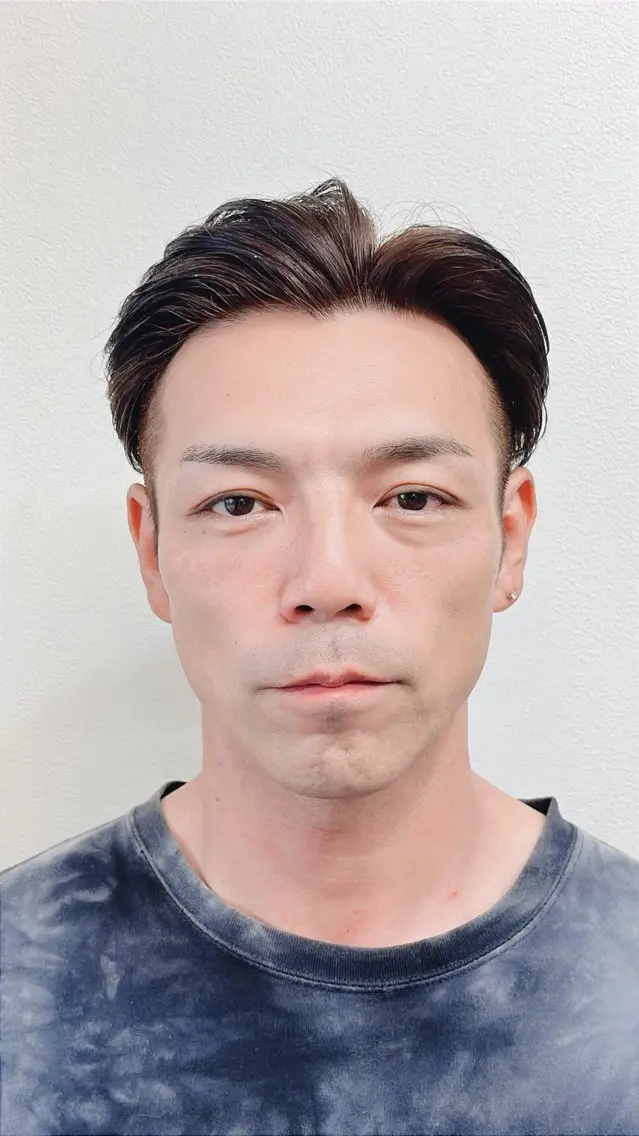 ミディアム ヘアアレンジ メンズ 千佳 CHIKAのヘアスタイル