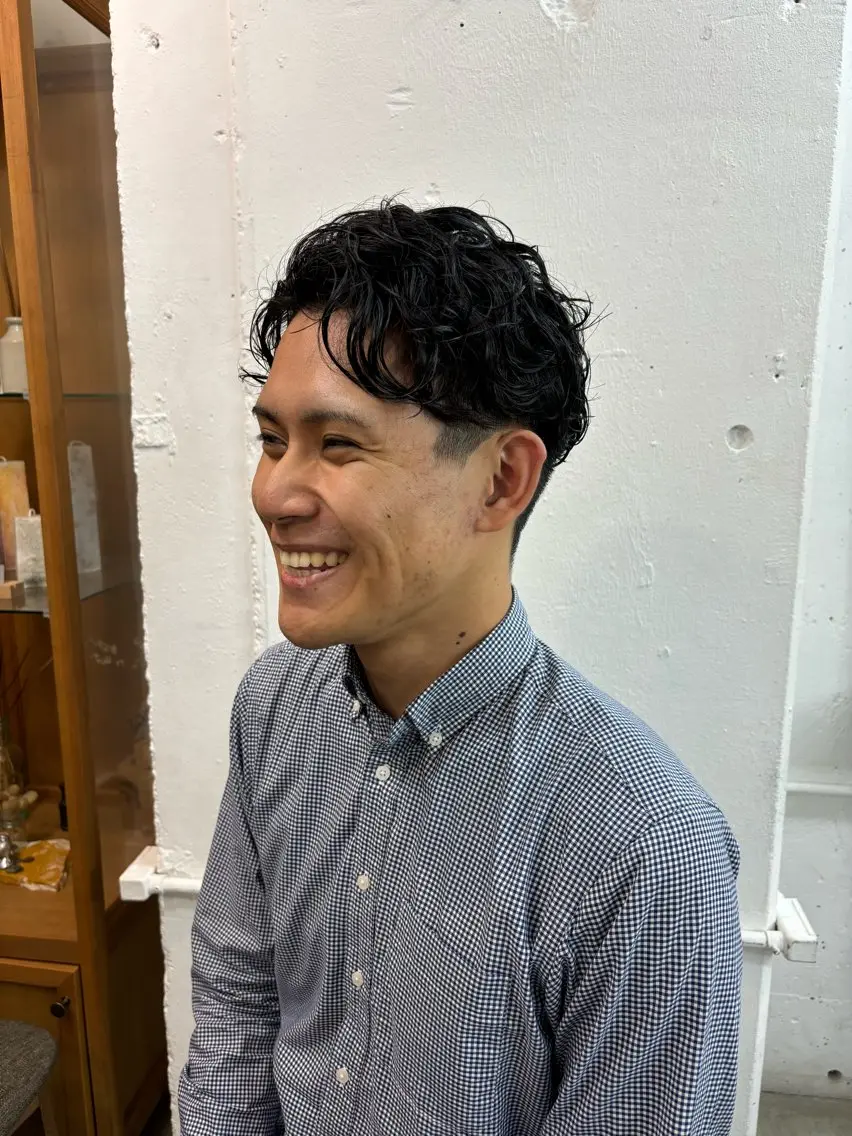 パーマ メンズ メンズパーマ ayano🫧 《CIEN》のヘアスタイル