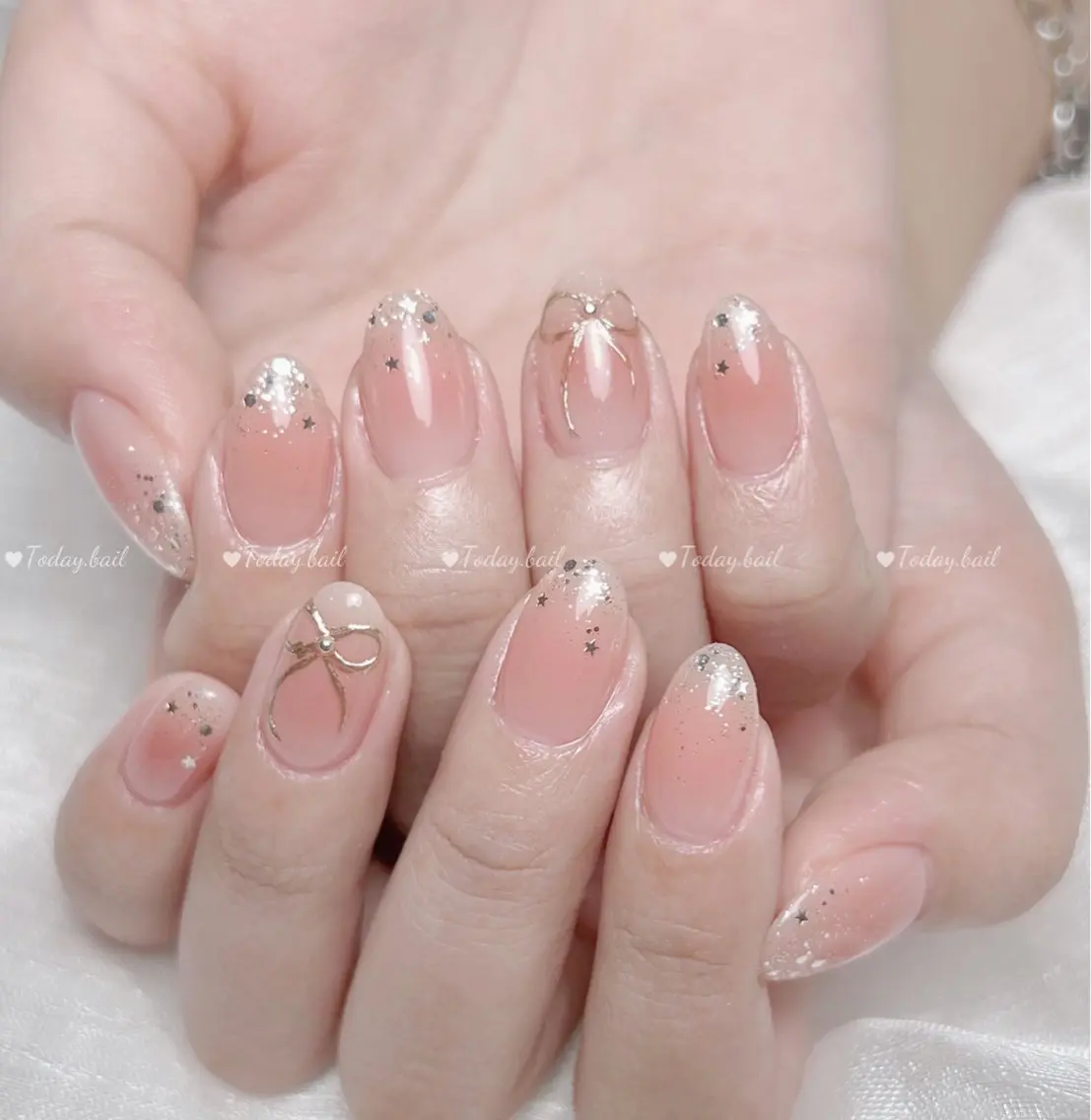 ネイル ハンドネイル 🎀Today nail💅のネイルデザイン