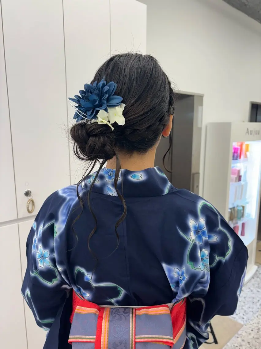 セミロング まろやかベージュ🤎 艶カラー🔔リンのヘアスタイル