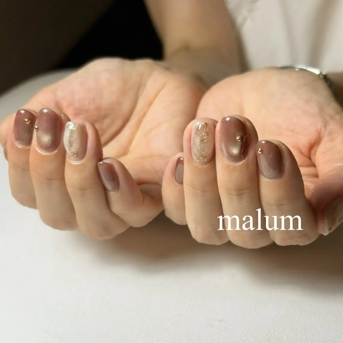 ネイル ハンドネイル malum nailのネイルデザイン