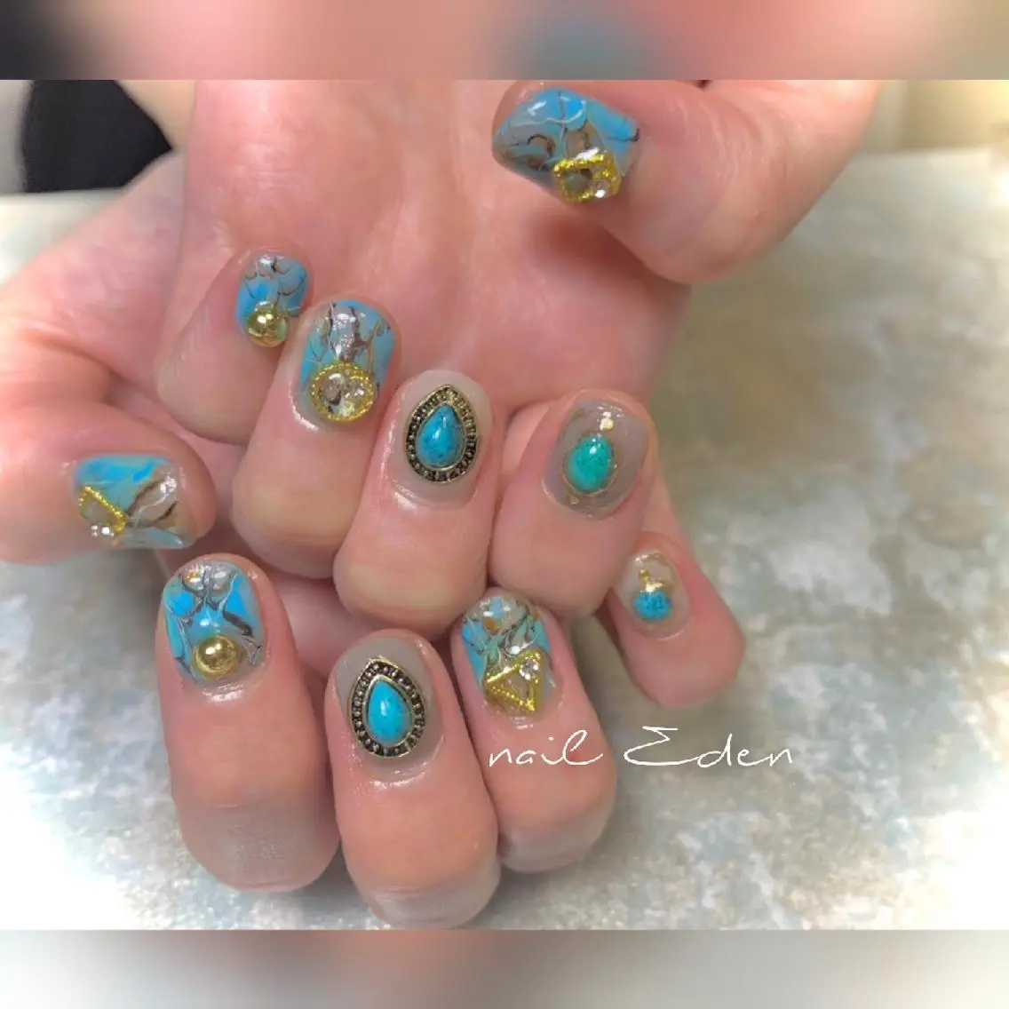 ネイル 持ち込み Eden ♾️のネイルデザイン