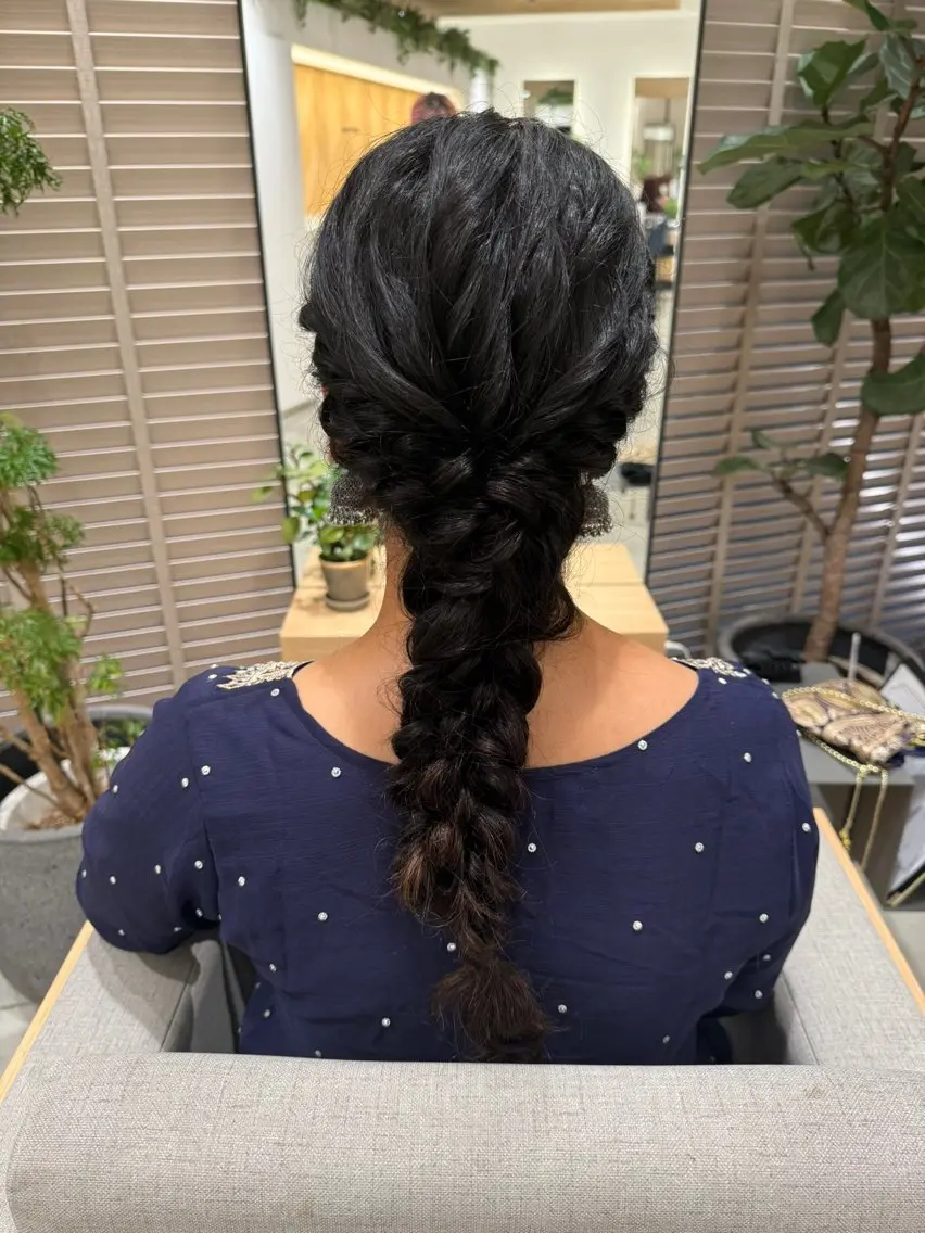 ヘアセットの写真