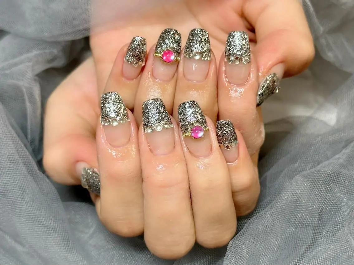 ネイル ラメ(グリッター) ハンドネイル Nail Salon KURELLYのネイルデザイン