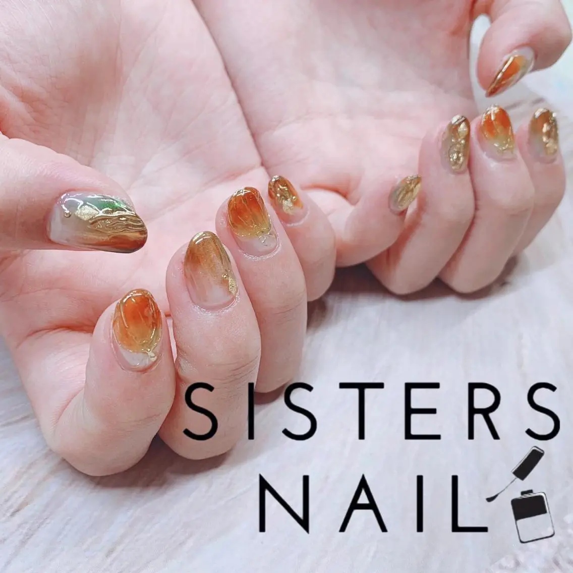 ネイル ハンドネイル ハンドケア sisters nail.fのネイルデザイン