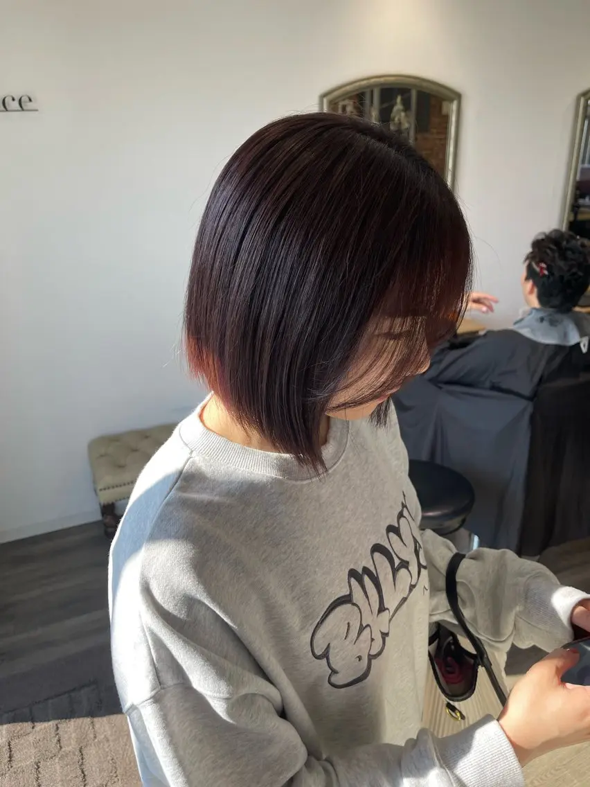 ショート カラー カット ヘアカラー Felice Erikaのヘアスタイル