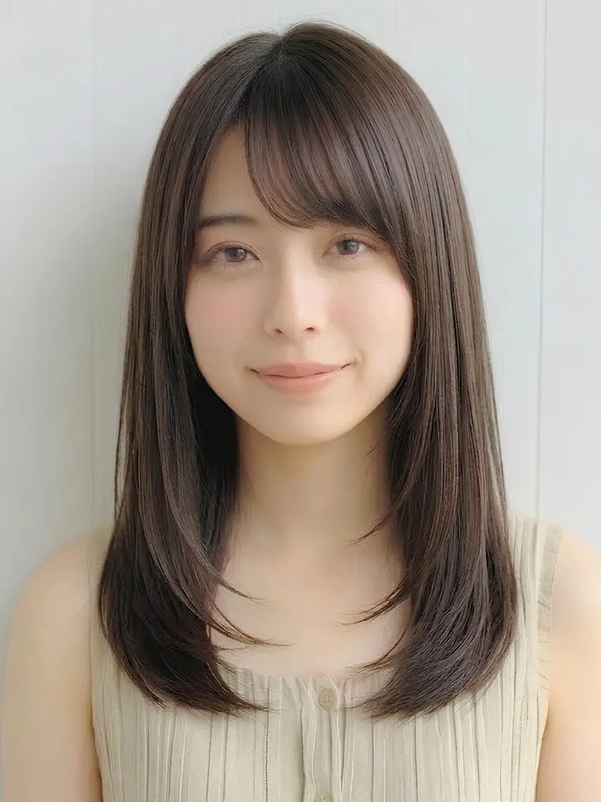 セミロング claire ema 💎酒井裕太郎のヘアスタイル