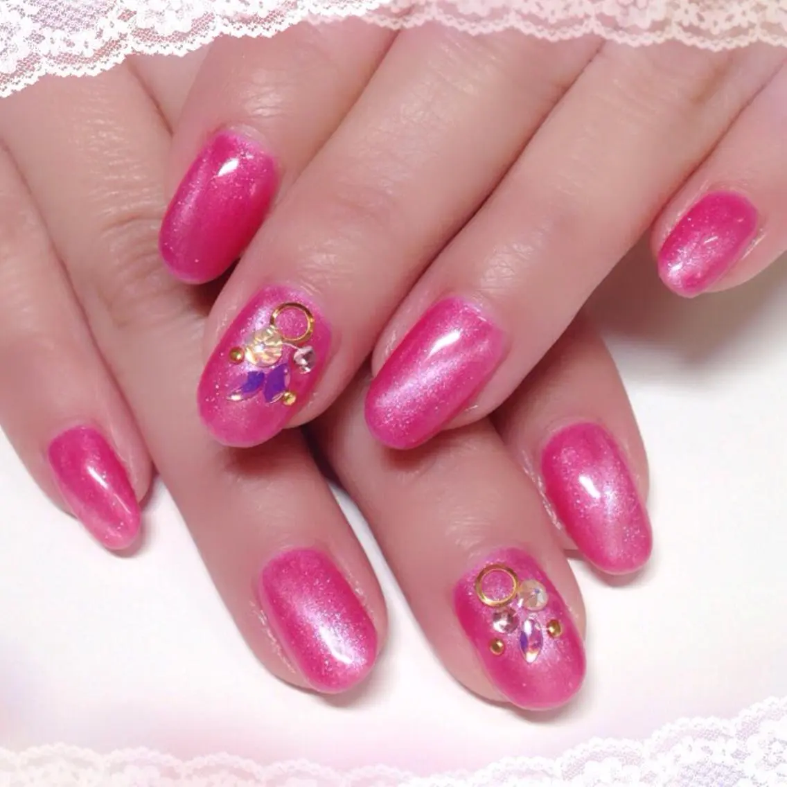 ネイル マグネットネイル .Nails Mio 赤羽西ネイルサロンのネイルデザイン