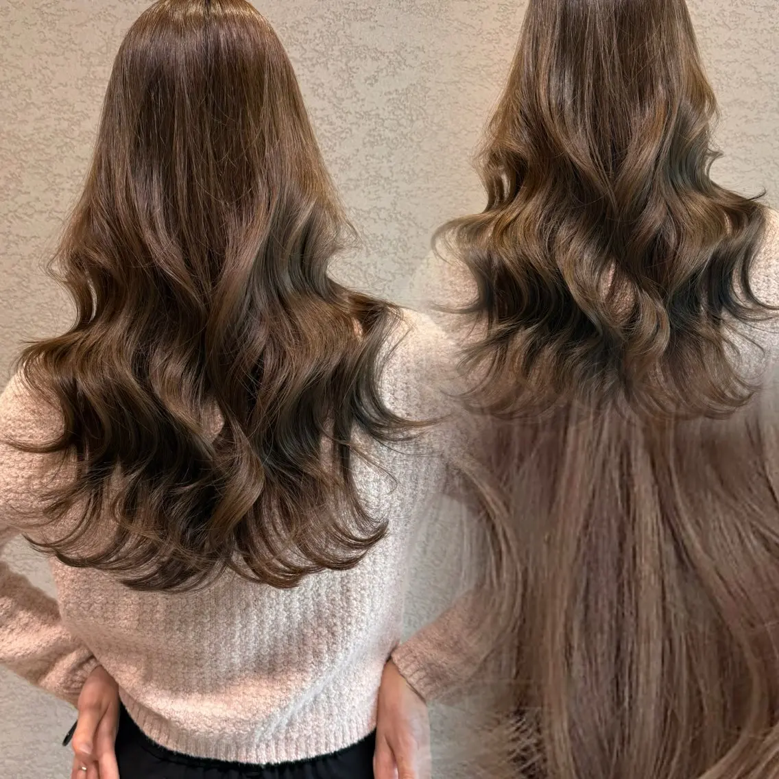 ロング カラー ヘアカラー トリートメント 美髪縮毛矯正✨🫧 レイヤー川村利幸のヘアスタイル