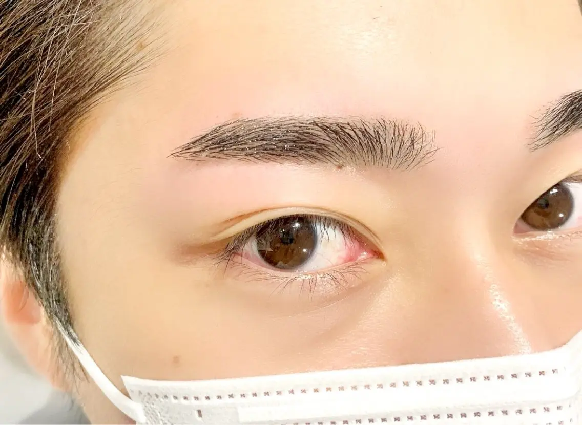 アイブロウ メンズアイブロウ 似合わせパーマ🪄 ISHIIのマツエク・マツパデザイン