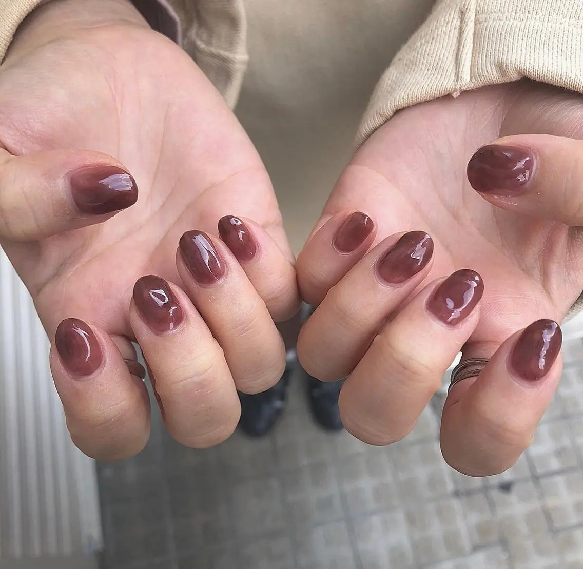 ネイル ニュアンスネイル nail salon granveilのネイルデザイン