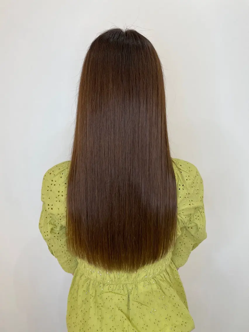 ロング カラー ヘアアレンジ トリートメント 具志堅 良のヘアスタイル
