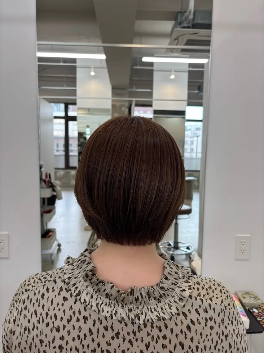 ショート ショートボブ ボブ ショートヘア サアヤ/ SYS by fitのヘアスタイル