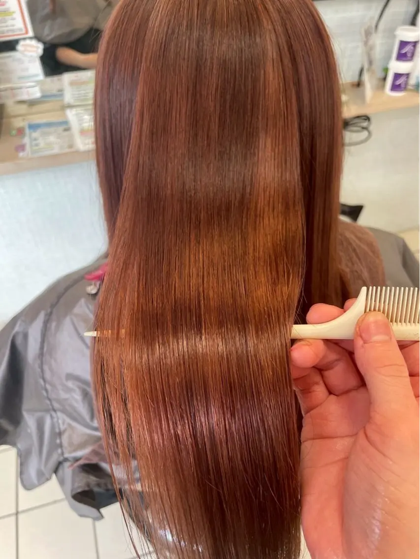 セミロング 森山 凜のヘアスタイル