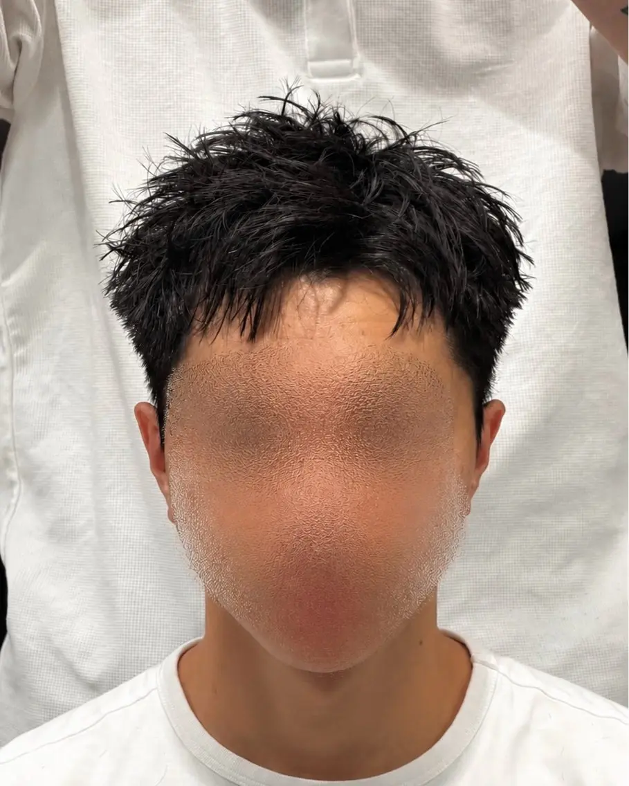 ショート カット メンズ特化/短髪 石飛皓平のヘアスタイル