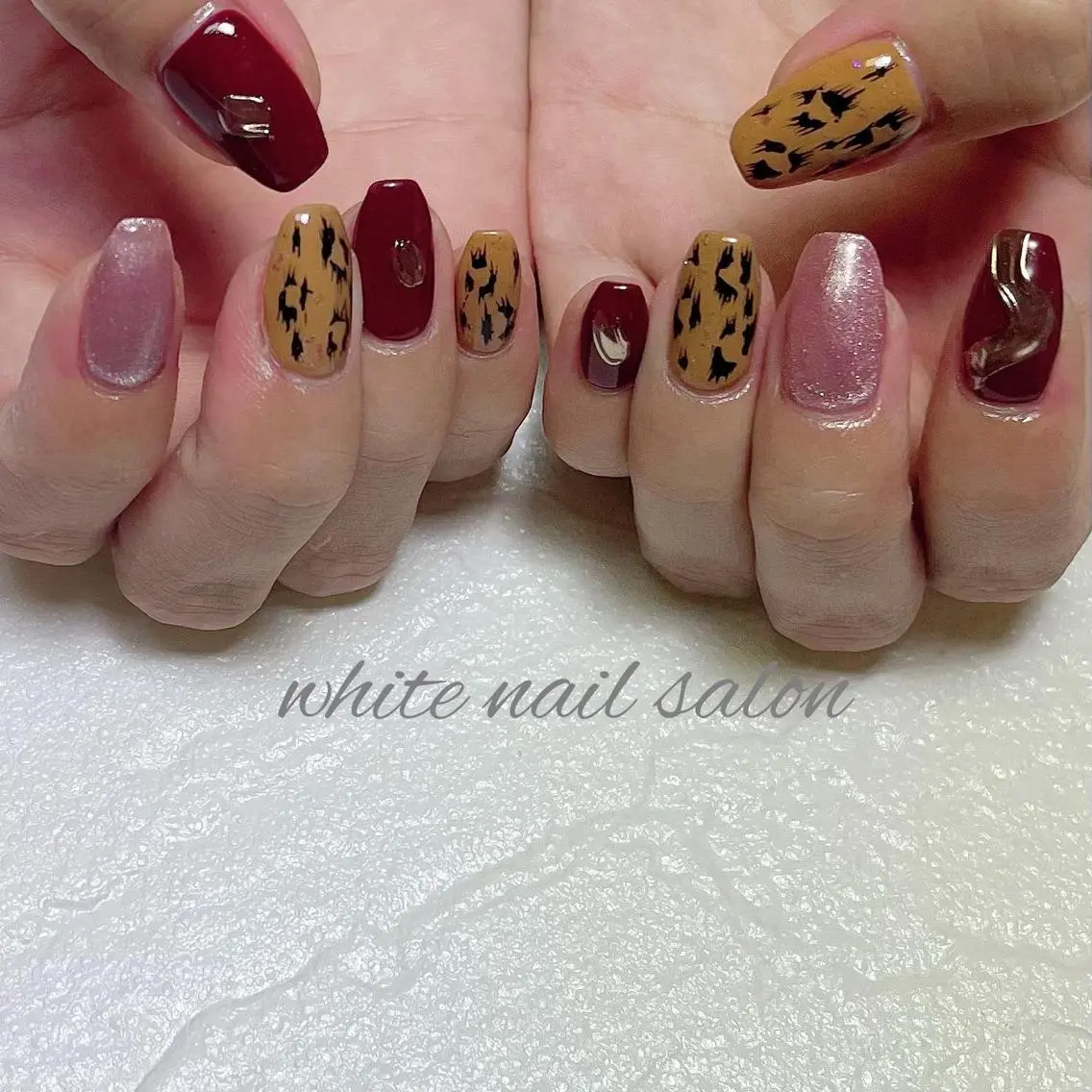 ネイル フットネイル ジェルネイル ハードジェル ラメ(グリッター) 持ち込み ハンドネイル white nail salonのネイルデザイン