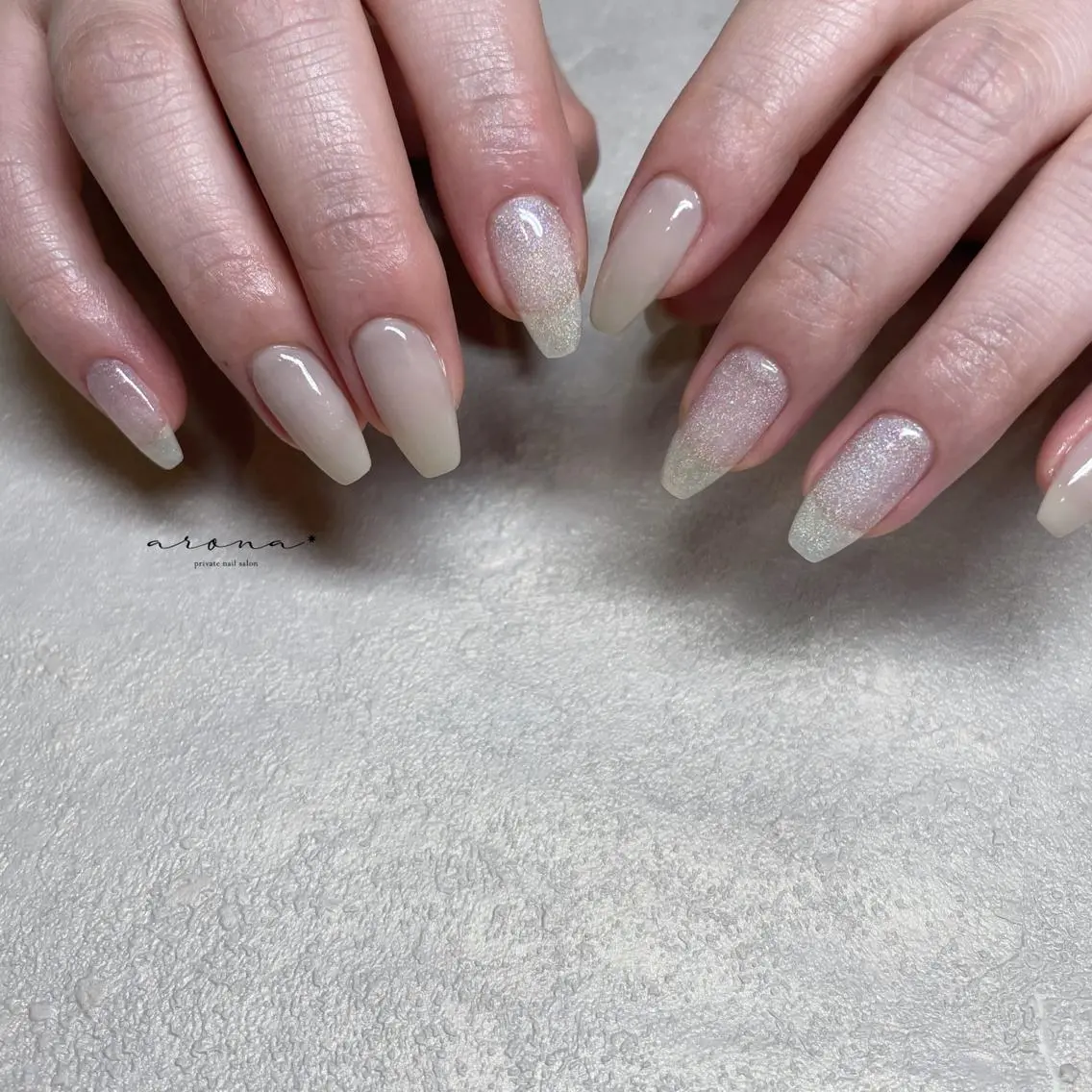 ネイル マグネットネイル ハンドネイル nail salon ✷aronaのネイルデザイン