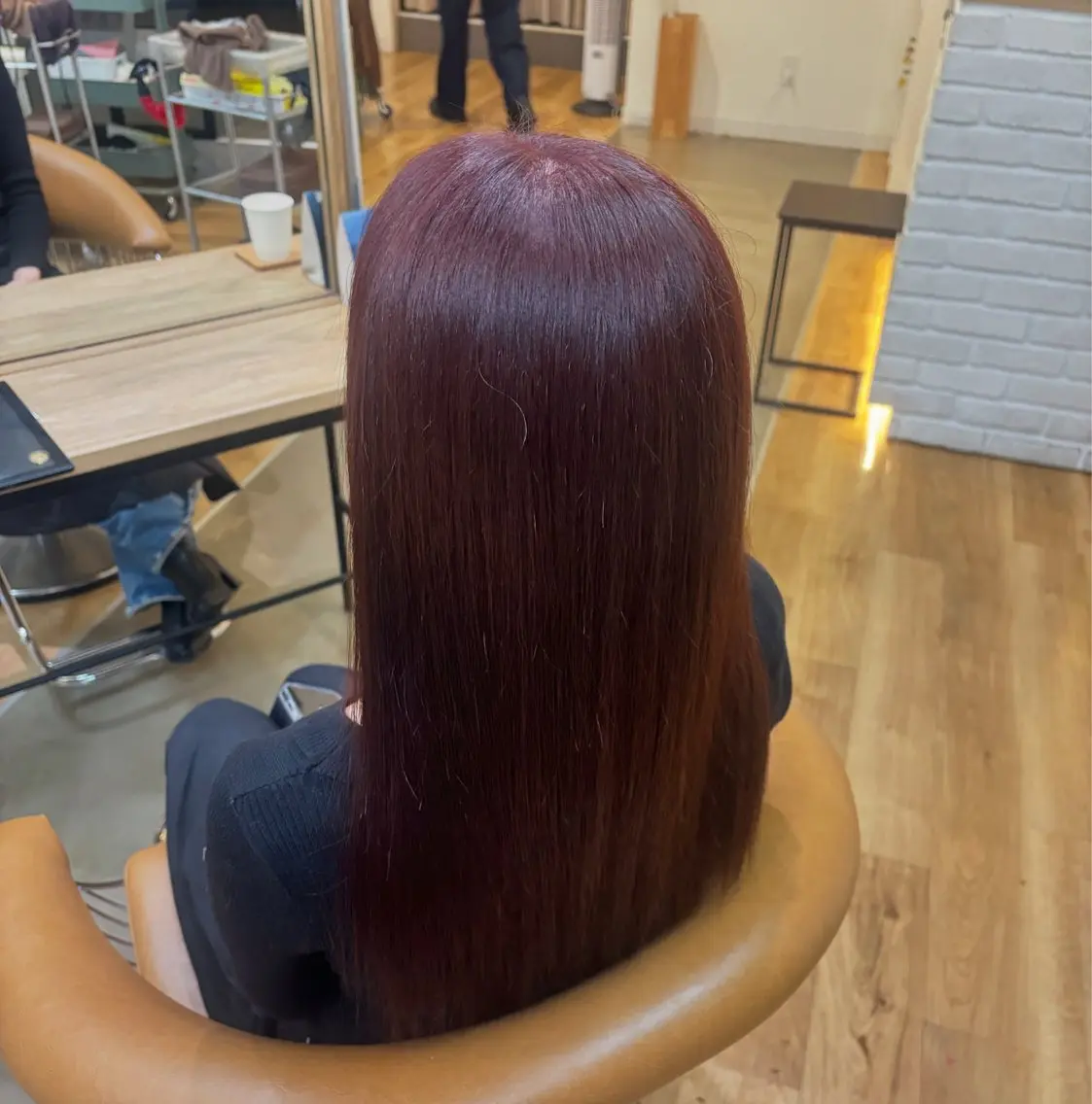 カラー CINQ ゆりんのヘアスタイル