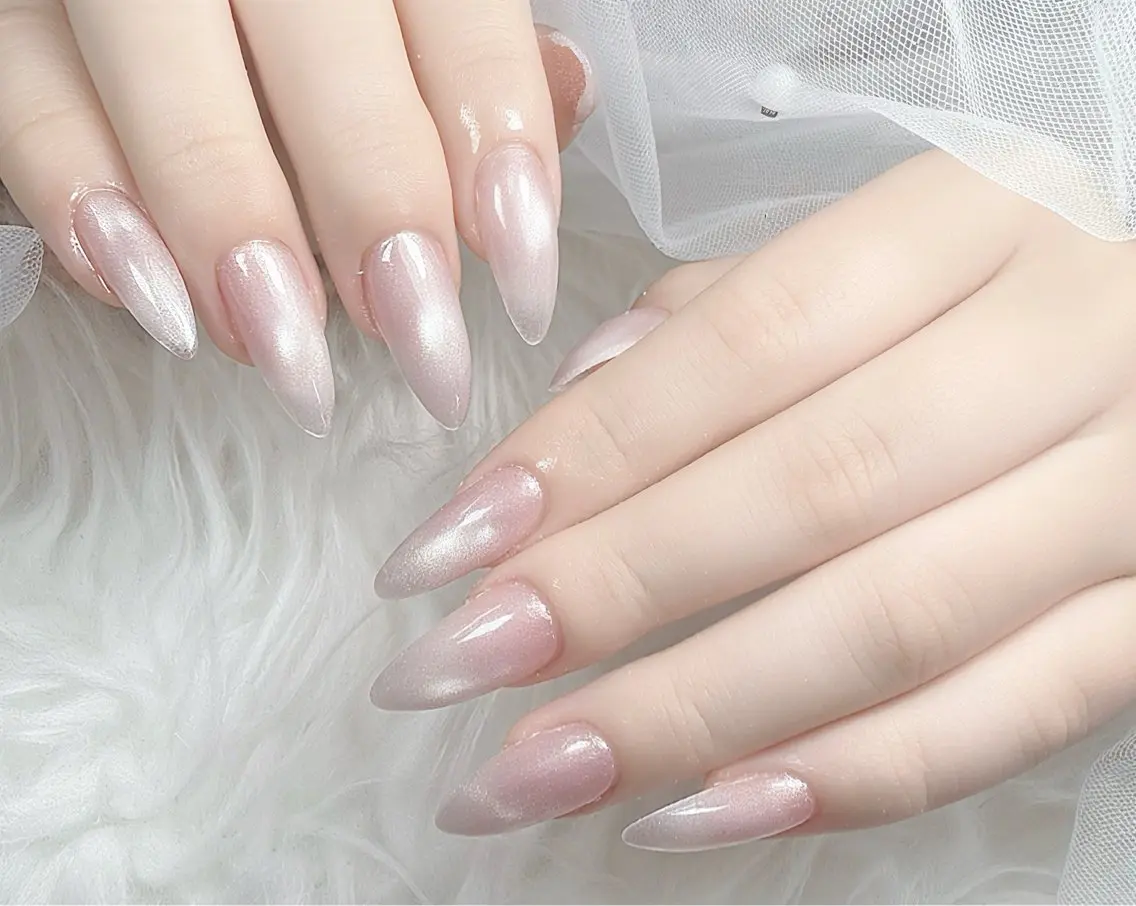 ネイル マグネットネイル シンプルネイル ワンホンネイル ハンドネイル ハンドケア Gote Kawa nail salonのネイルデザイン