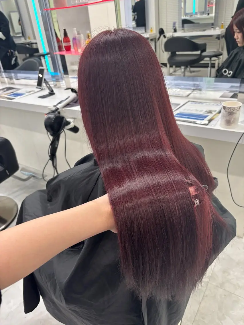 ロング ヘアカラー トリートメント 🫧HIKARU🫧 カラー指名No. 1のヘアスタイル