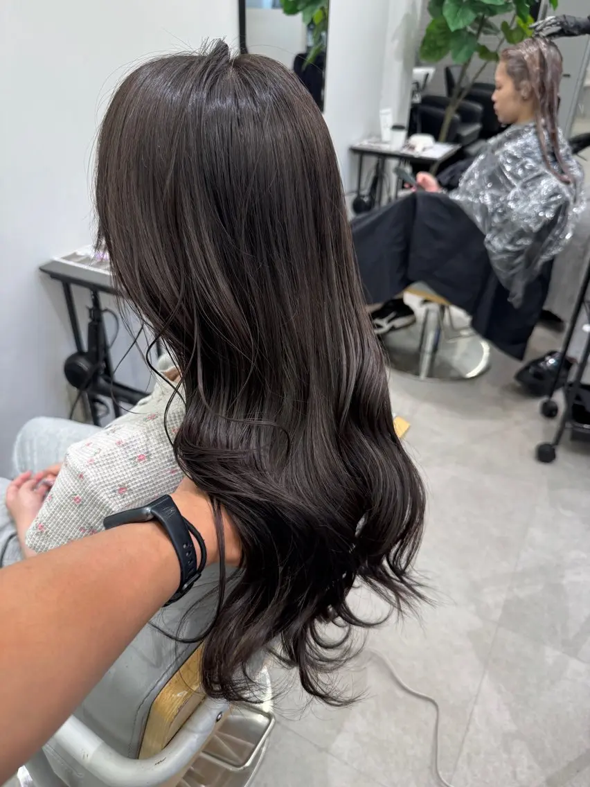 セミロング カラー カット ヘアカラー トリートメント Joule 大分のヘアスタイル