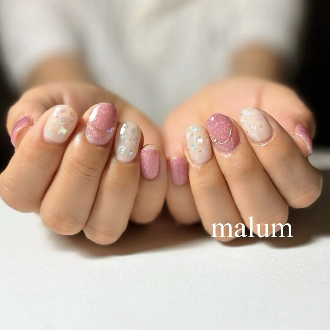 ネイル ハンドネイル malum nailのネイルデザイン