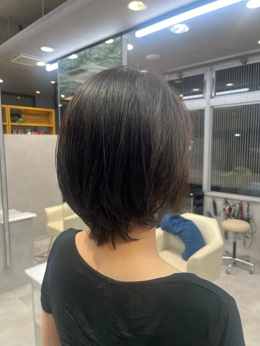 ショート も えのヘアスタイル