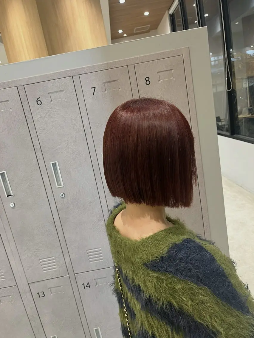 カラー カット ヘアカラー トリートメント 福島 果音のヘアスタイル