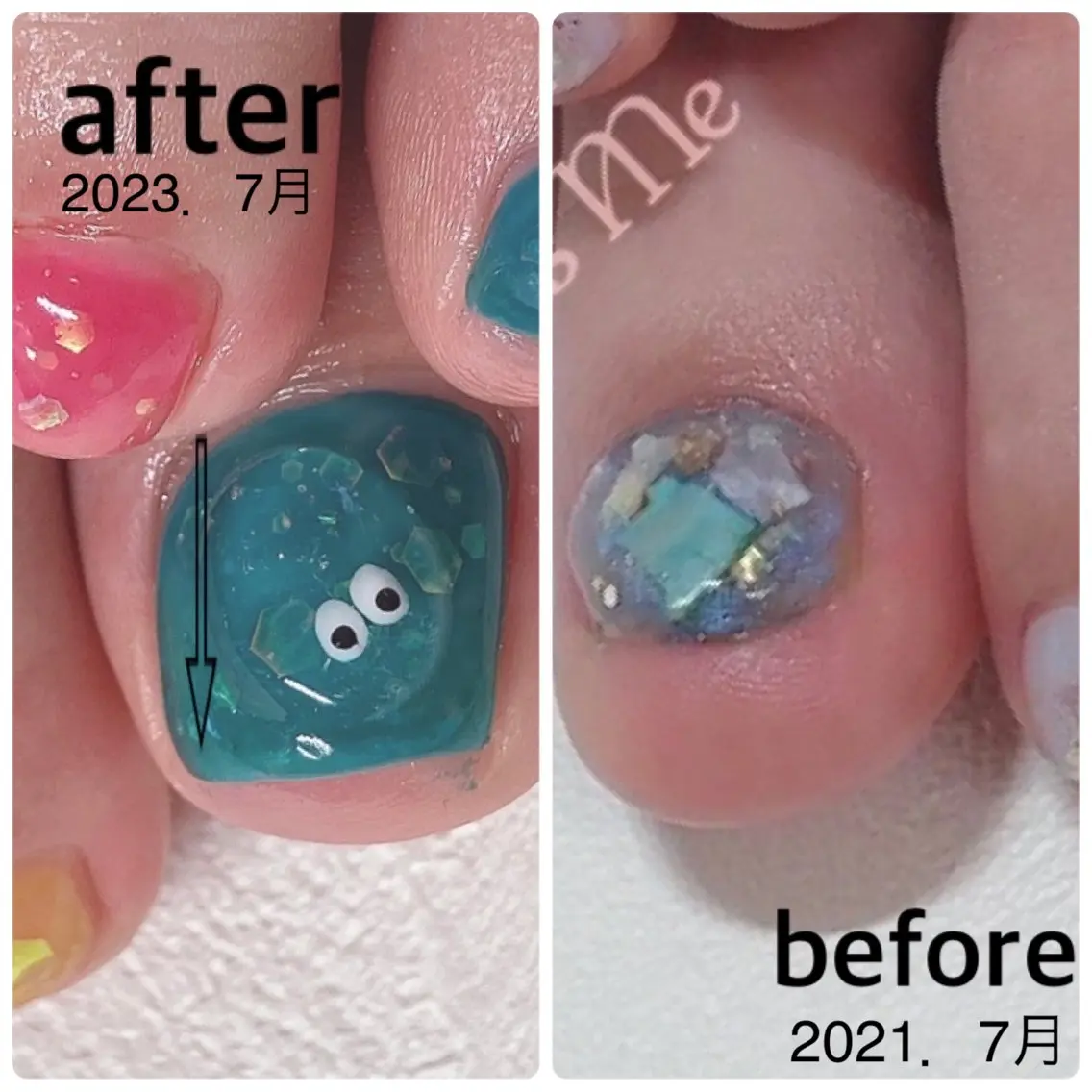 ネイル フットネイル nails 🎀meのネイルデザイン
