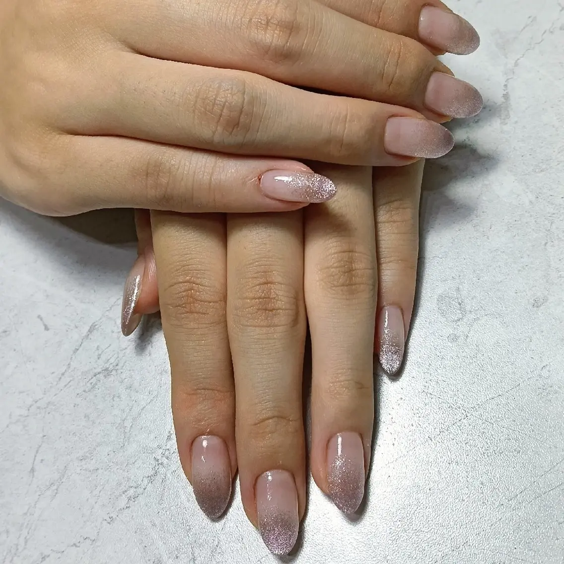 ネイル グラデーション マグネットネイル NAMIKO ~Re line~のネイルデザイン