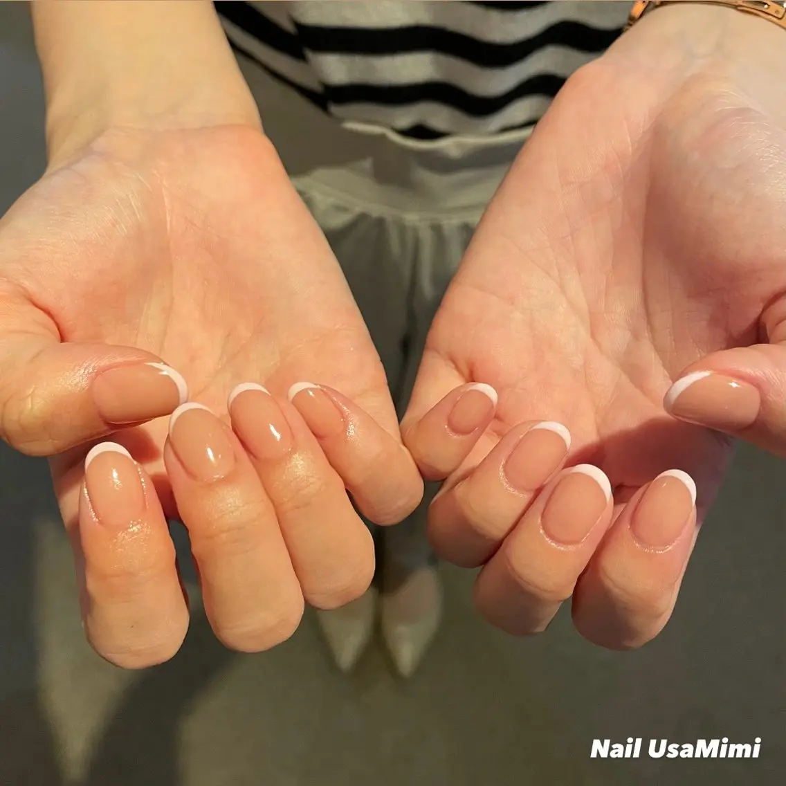 ネイル フレンチネイル NAIL DOT STUDIO堺筋本町のネイルデザイン