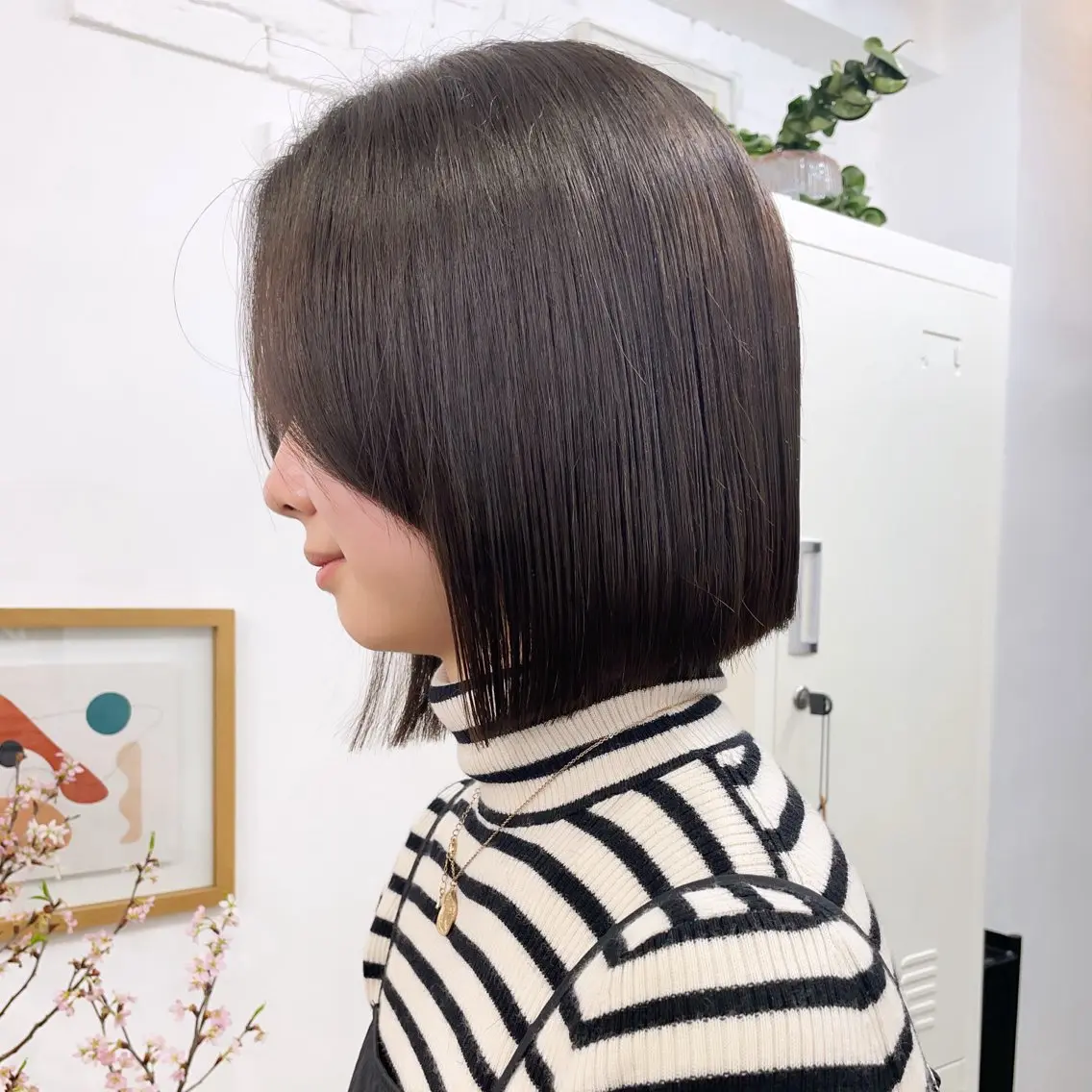 ショート ボブ トリートメント カット トリートメント ✨髪質改善✨原宿 えのもと　はなのヘアスタイル