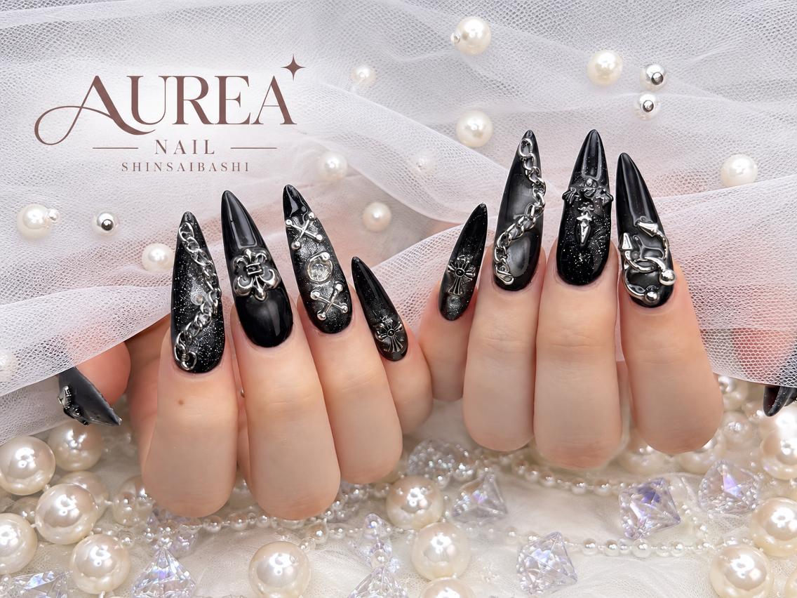 ネイル AUREA Nail 心斎橋店のネイルデザイン