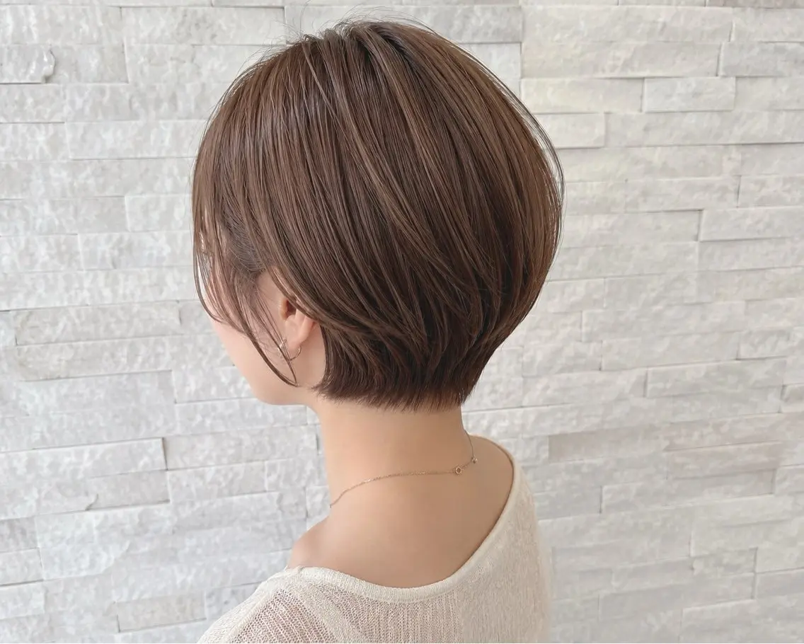 ショート お褒めの口コミ多数✨ 美髪カラー/浦本冴絵のヘアスタイル