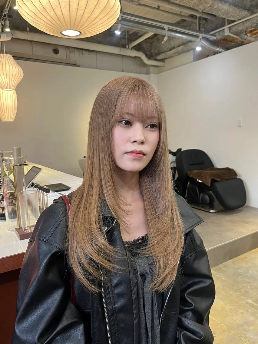 ロング カラー ヘアカラー Sanaダブルカラー ✨️パルコ徒歩1分のヘアスタイル