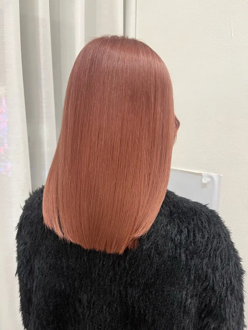ミディアム ヘアカラー きょうか モデル募集中✨のヘアスタイル