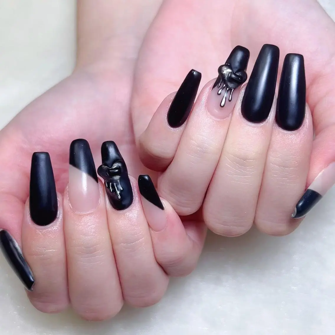 ネイル メンズ 持ち込み ハンドネイル Nail salon 木にいるのネイルデザイン