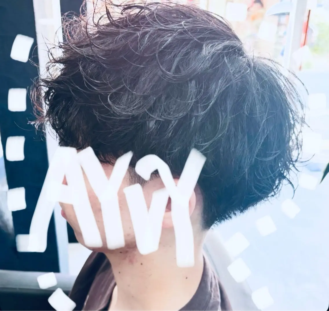 ショート パーマ メンズ メンズパーマ カット パーマ ヘッドスパ AYVY【アイヴィ】 北千住🦋AYAKAのヘアスタイル
