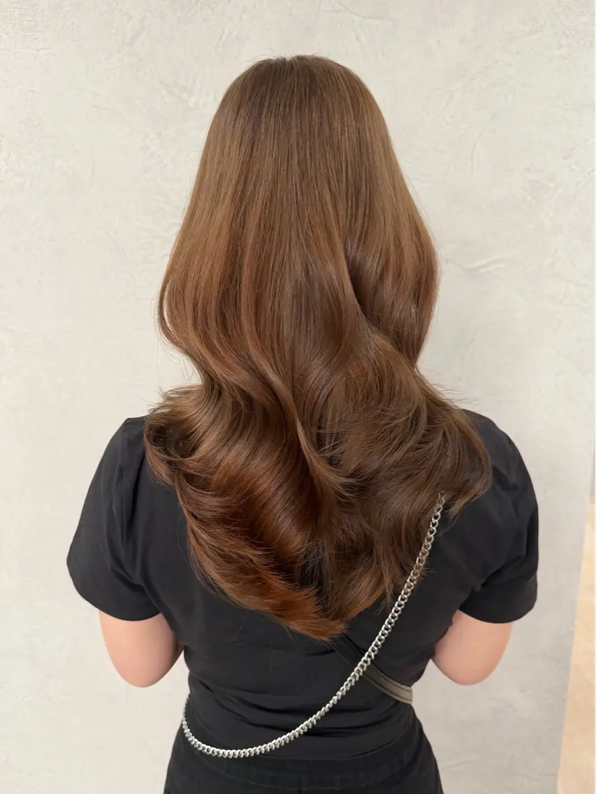 ミディアム hirano harukaのヘアスタイル