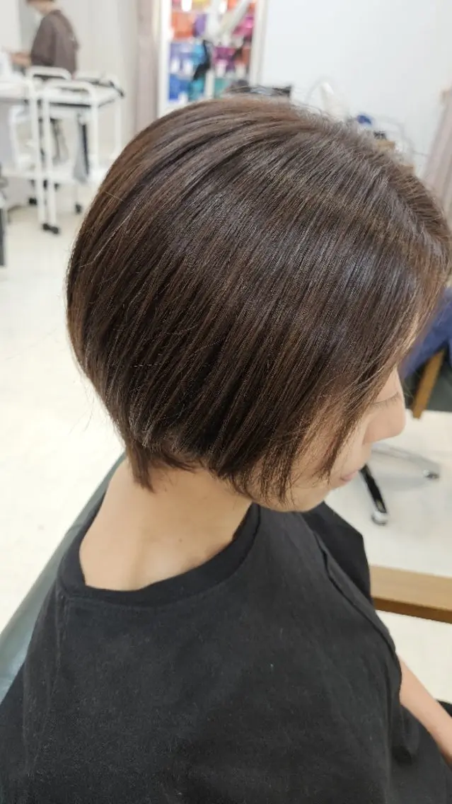 ショート ショートヘア カット 林慶吾/ショート /ダメージレスカラーのヘアスタイル