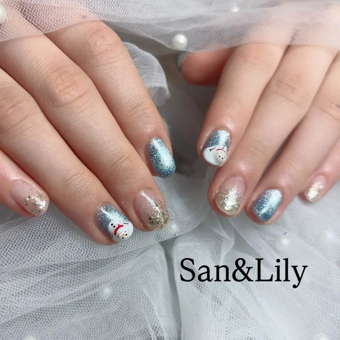 ネイル ハンドネイル San＆Lily madokaのネイルデザイン