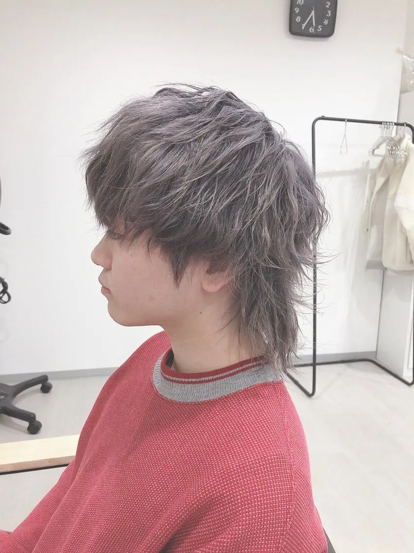 メンズカット＋ケアダブルカラーの写真