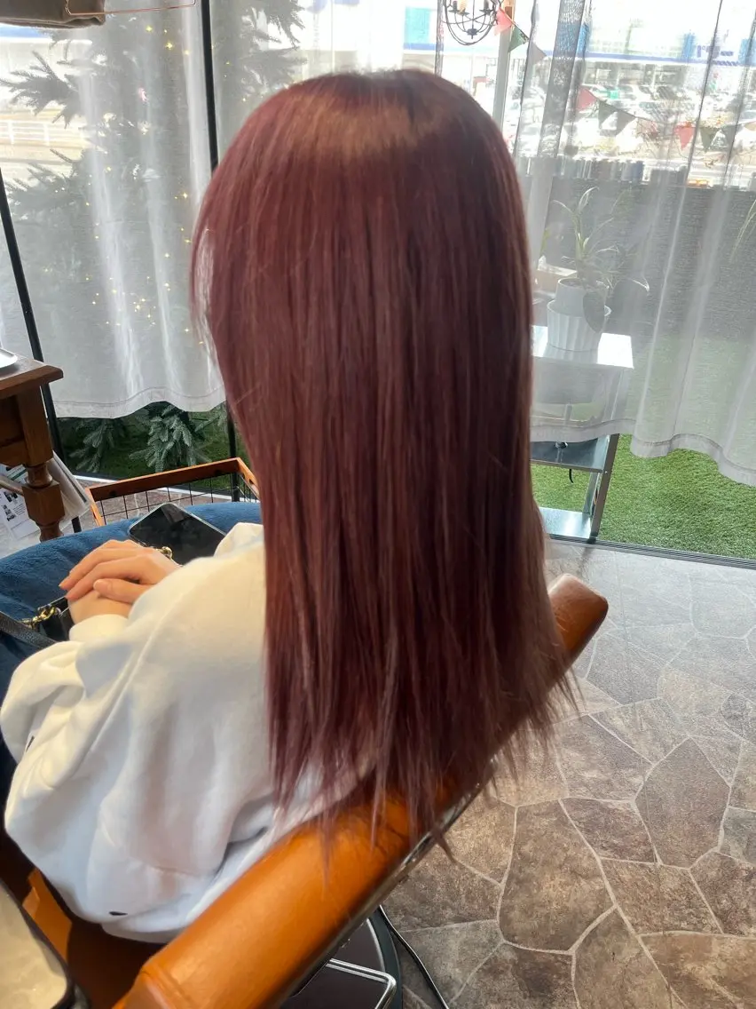 ロング カラー 松田 悠磨のヘアスタイル