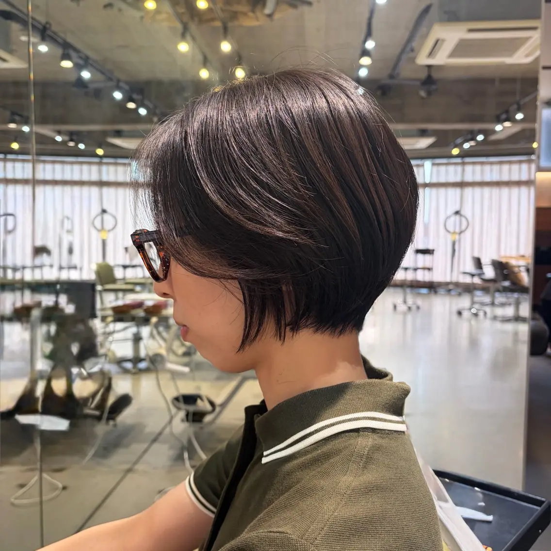 ショート カット トリートメント やまき さきねのヘアスタイル