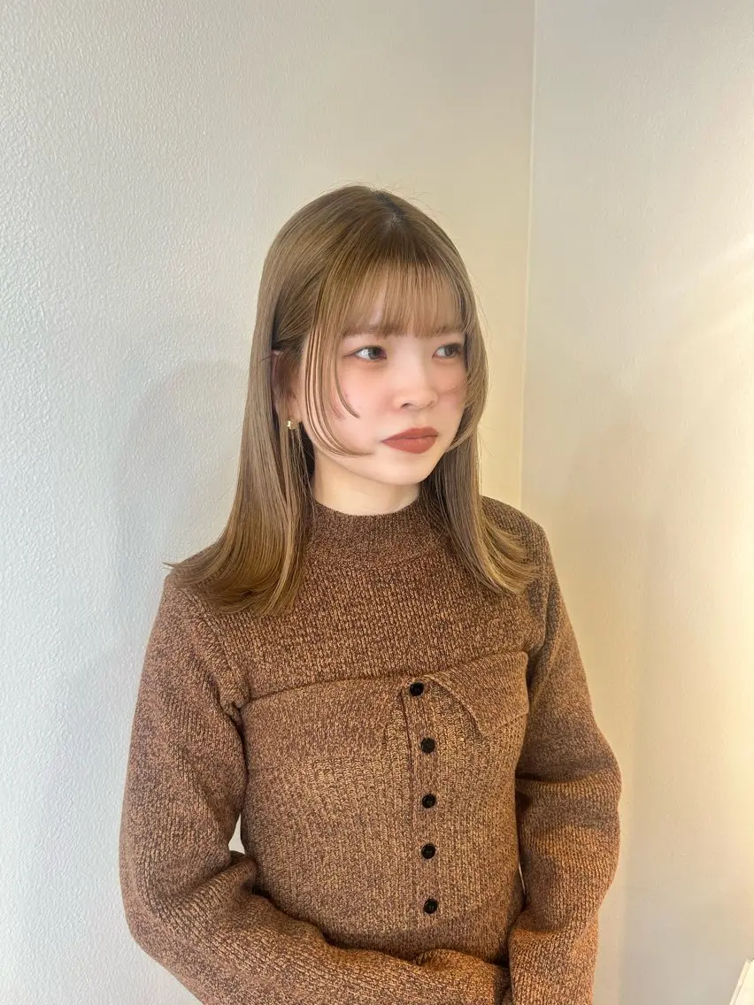 【🎀ご新規様限定🎀】前髪カット🫐🤍の写真
